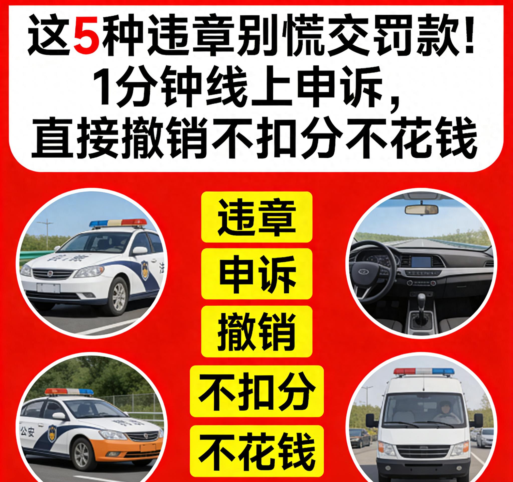 撤销违章申诉_如何应对限号限行_冤枉罚单处理